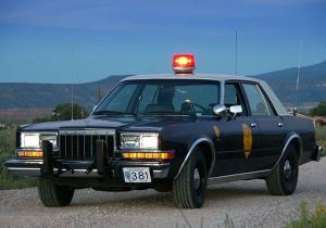 Dodge Diplomat Police Car 1981 года